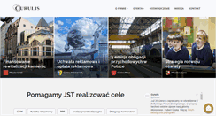 Desktop Screenshot of curulis.pl
