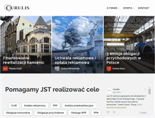 Tablet Screenshot of curulis.pl